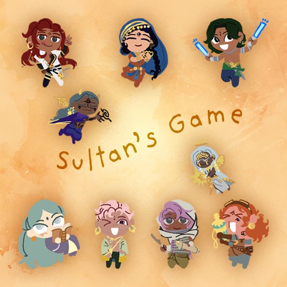 Image of Sultan's Game Stickers