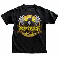 Image 1 of Spirit Halloween Death Metal Logo T-Shirt | Funny Horror Graphic Tee