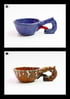 Hooked Finger Cups – Espresso  Image 4
