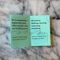 Image 2 of Moving Through Grief [mini zine]