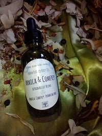 Image 2 of Arnica and Comfrey infused oil homegrown herbal oil