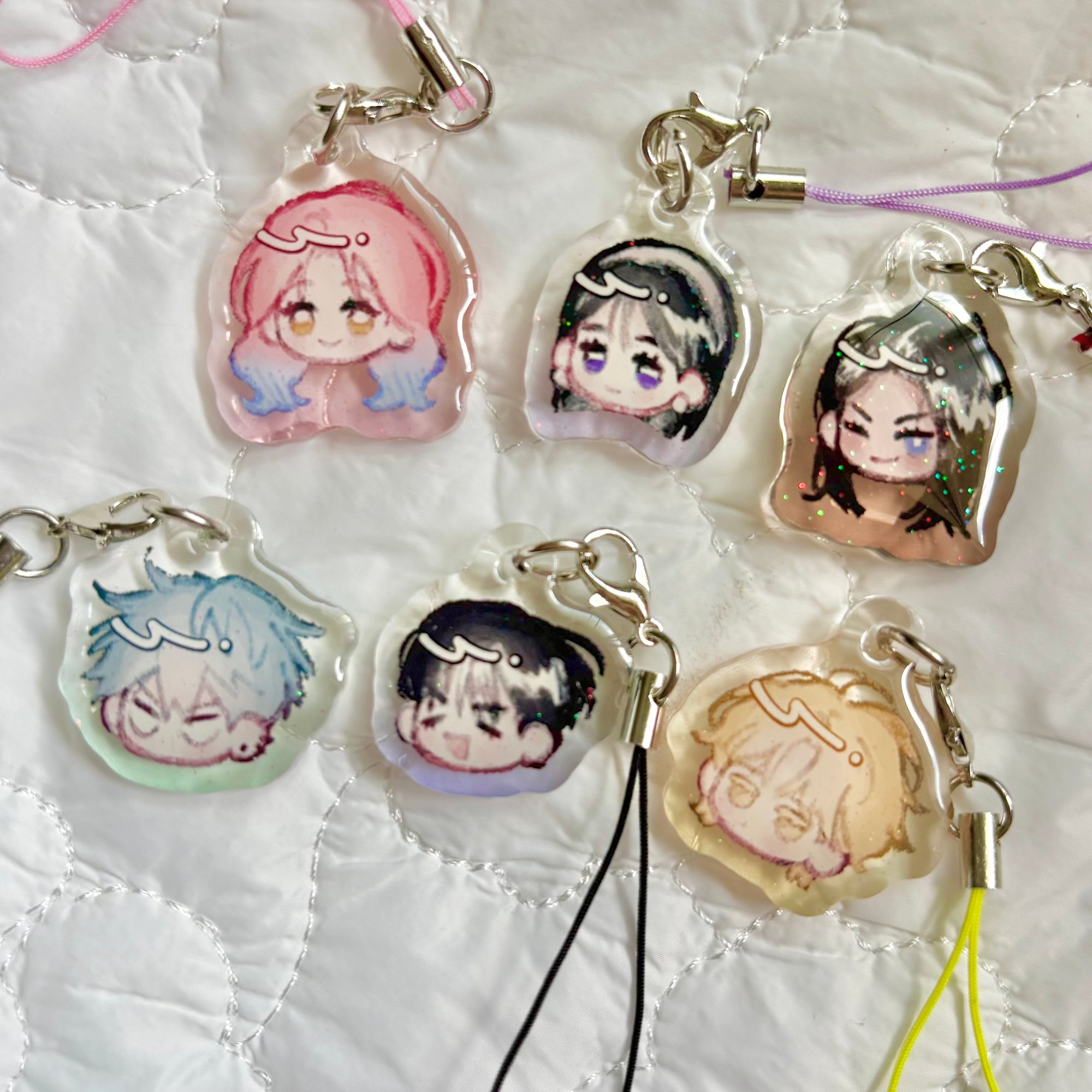 KL限定 ALIEN STAGE ヒョナ ルカ phone charm ALIEN STAGE - Glitter KL限定 ALIEN STAGE ヒョナ ルカ phone charm ALIEN STAGE - Glitter