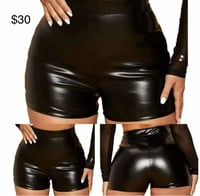 Leather Shorts