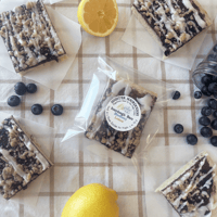 Blueberry Lemon Bar