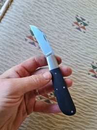 Image 1 of Swayback wharncliffe slipjoint - paper micarta scales