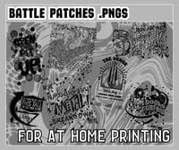 Image 1 of Battle Patches .PNGs (Digital Dowload Only)