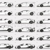 Image 5 of Lamborghini Evolution Poster
