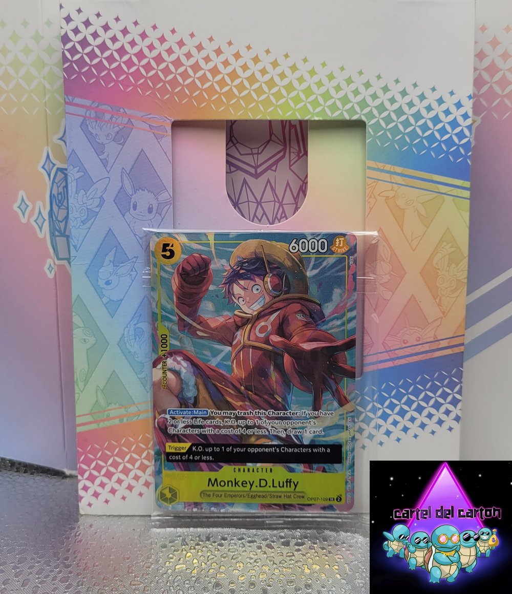 Image of One Piece Tcg Monkey . D . Luffy Alternate Art Promo (SEALED)
