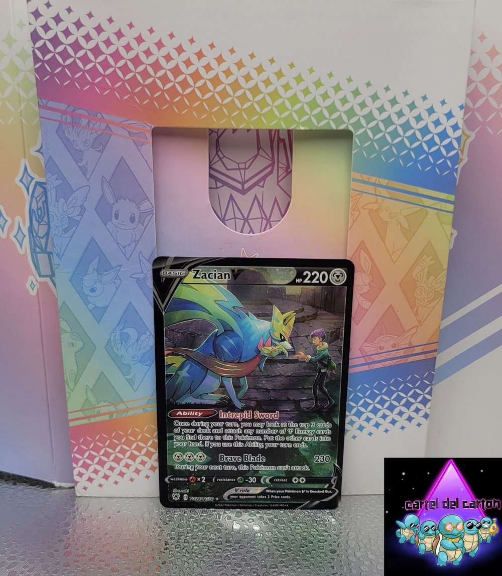 Image of Zacian V Alternate Art Trainer Gallery NM