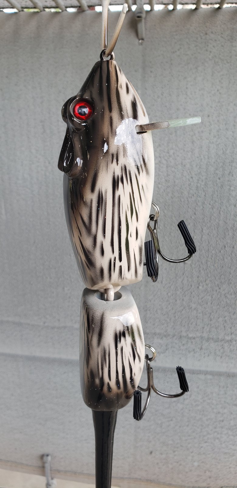 Image of XL Rat. 6-1/4" 4-1/2oz. Tan Coca Black Fur.