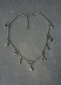 Image 1 of Silver Star Link Necklace