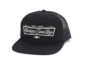 Image of Tradition Trucker Hat (BLACK/BLACK)