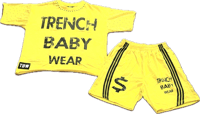 Image 3 of “TBW” MENS YELLOW SHORTS SET