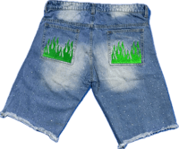 Image 3 of “TBW” MENS JEAN SHORT SET