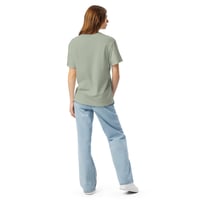 Image 4 of She Dwells in the Garden of Earthy Delights  - Unisex - Garment-dyed Heavyweight T-Shirt