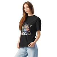 Image 8 of She Dwells in the Garden of Earthy Delights  - Unisex - Garment-dyed Heavyweight T-Shirt