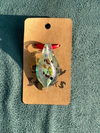 Image 1 of Murano-Style Petal Pendant
