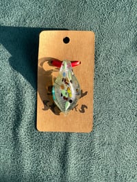 Image 2 of Murano-Style Petal Pendant