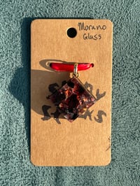 Image 1 of Signed Murano Glass Pendant