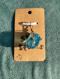 Wire-Wrapped Crystal Mimic Pendant