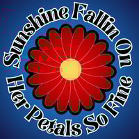 Image 2 of Red Daisy Tee