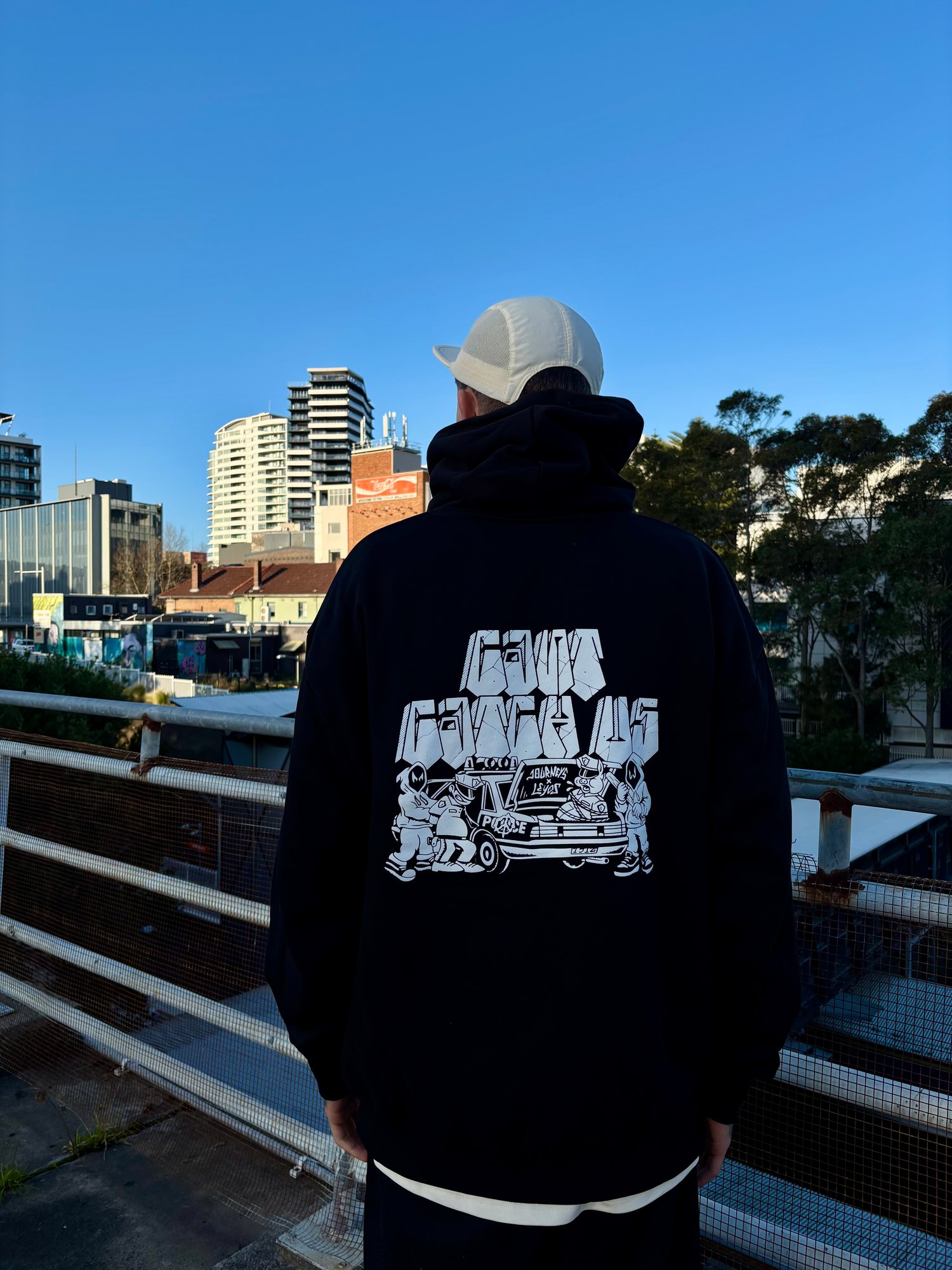 Image of Riot Car - Black Heavy Weight Hoodie
