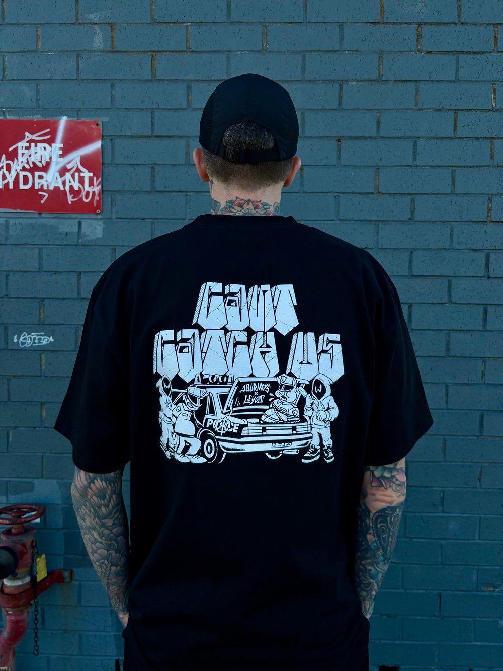 Image of Riot Car - Black Heavy Weight Tee