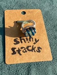 Image 1 of Trina Turk Coil Ring w/Aura Stone