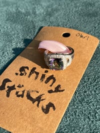 Image 1 of Mystic Topaz Sterling Silver Ring