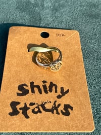 Image 2 of 10k Filigree Heart Ring
