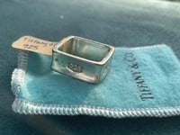 Image 2 of Tiffany Sterling Square Ring