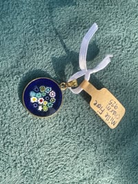 Circle Mille Fiore Pendant