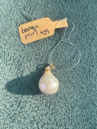 Baroque Pearl Gold Charm