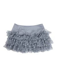 Image 10 of Two-tone tulle tutu skirt