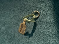 Image 1 of 14k Gold Huggie Hoop