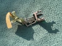 Image 4 of Sterling Chair w/Green Gem Seat