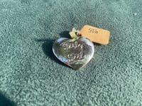 Image 1 of Girly Girl Heart Pendant