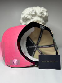 Image 3 of Florida Marlins Snapback Hat (Brown/Green)