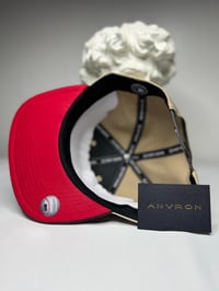 Image 3 of Atlanta Snapback Hat (Brown/Dark Brown)