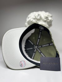 Image 3 of Los Angeles Snapback Hat (Green/Green)