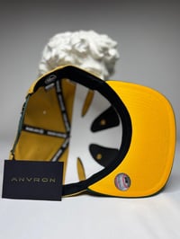 Image 3 of Los Angeles Snapback Hat (Yellow/Green)
