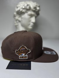 Image 2 of Atlanta Snapback Hat (Brown)