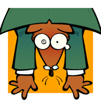 Image 1 of DANGLING RAT ACRYLIC KEYCHAIN 