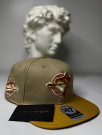 Image 1 of Toronto Snapback Hat (Brown/Yellow)