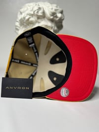 Image 3 of Toronto Snapback Hat (Brown/Yellow)
