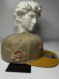Image 2 of Toronto Snapback Hat (Brown/Yellow)