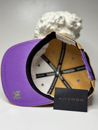 Image 3 of Toronto Raptors Snapback Hat (Yellow)