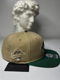 Image 2 of Toronto Snapback Hat (Brown/Green)