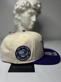 Image 2 of Pirates Snapback Hat (White/Blue)