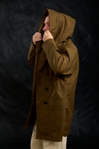 Image 7 of  FISHERMAN COAT in Light weight Wax Cotton - Oil 